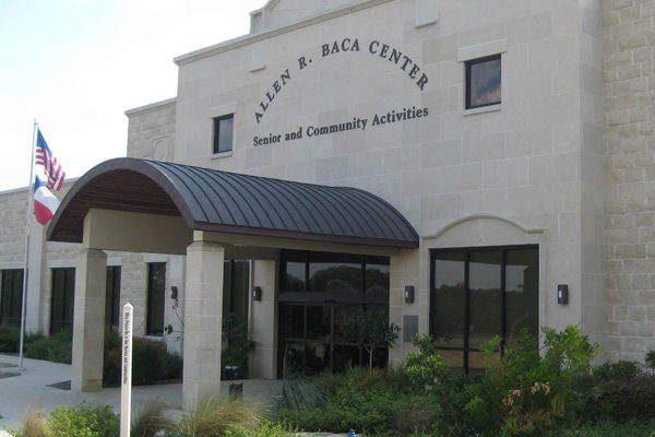 Exterior view of Allen R Baca Center