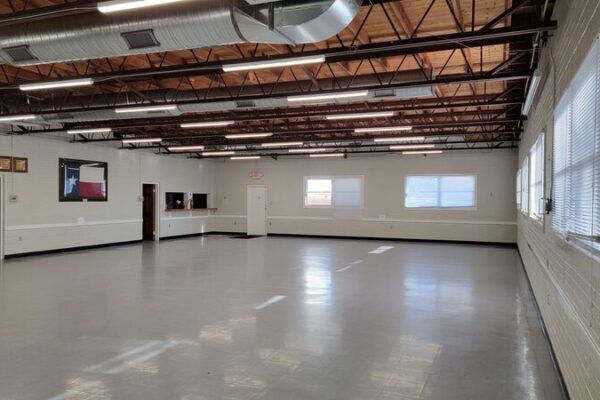 Interior view of American Legion Hall