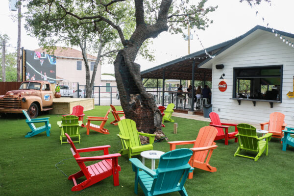 Backporch-Social eating and play area