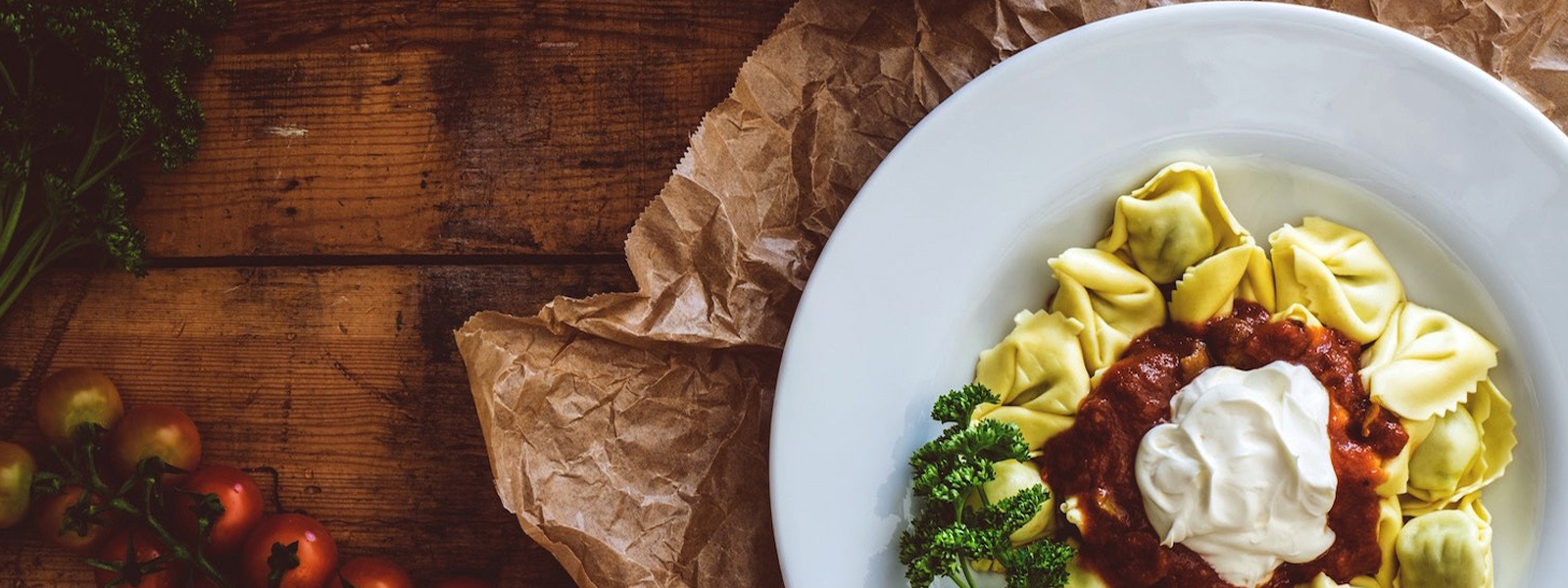 tortellini with tomato sauce