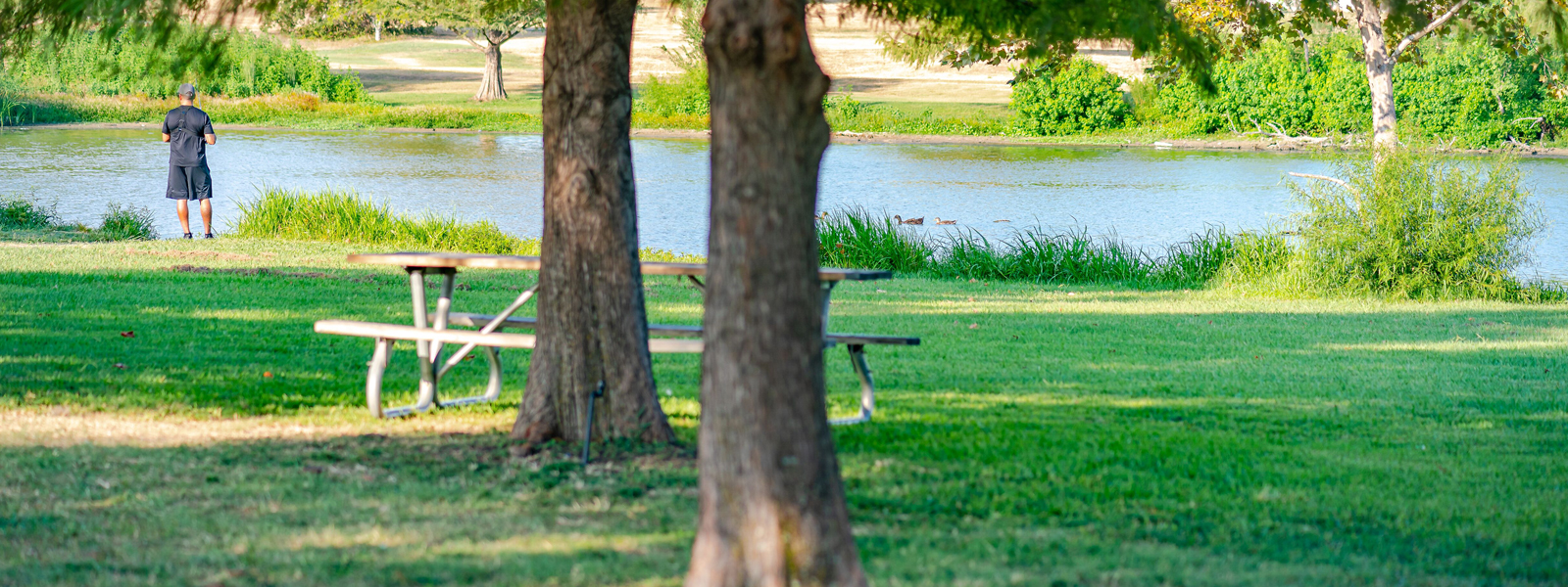 Man fishing 